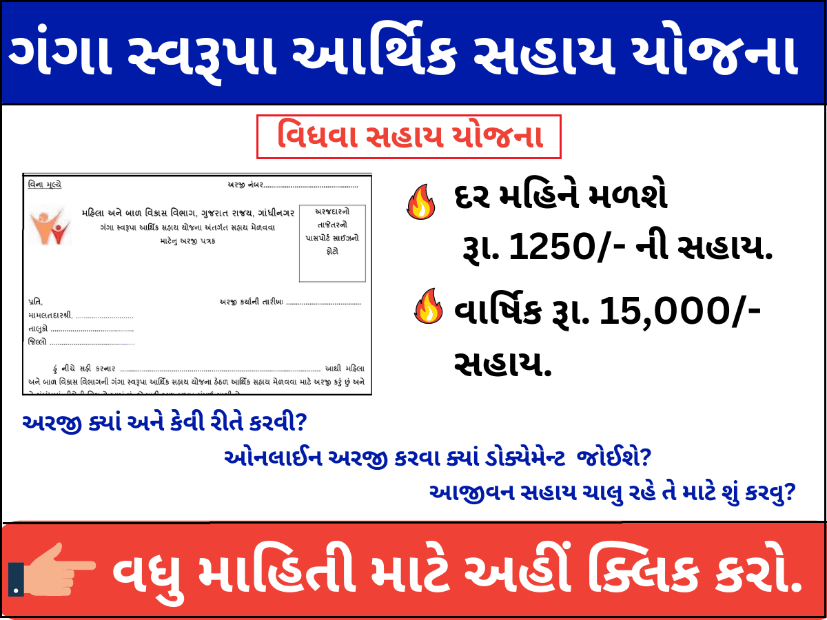 Vidhva Sahay Yojana Gujarat
