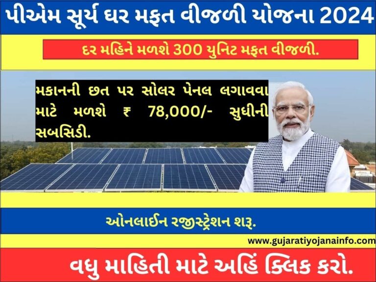 PM Surya Ghar Yojana Online Apply Gujarat